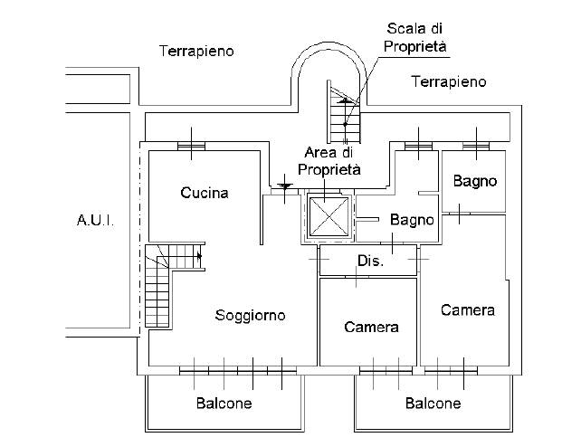 PLANIMETRIA ABITAZIONE