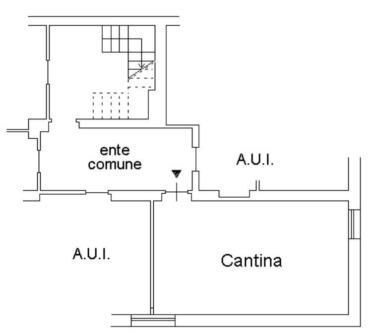 Planimetria Cantina