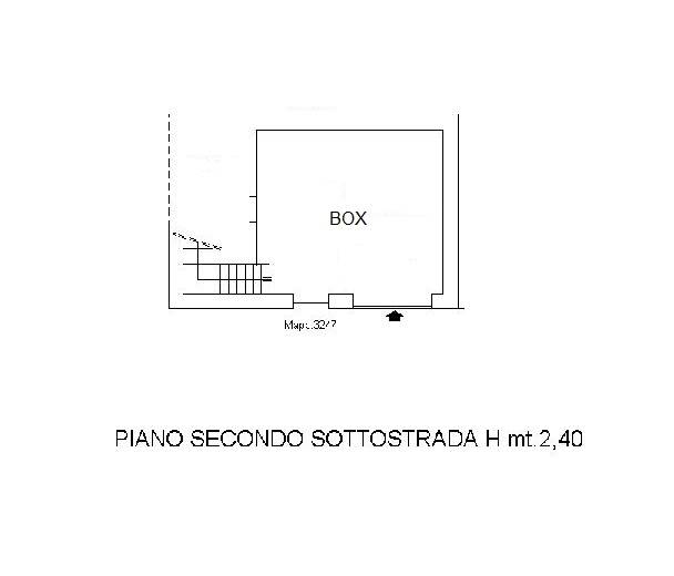 Planimetria box auto