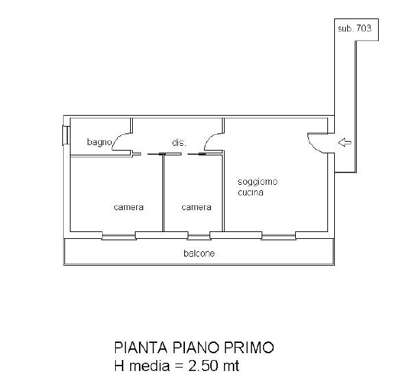 Planimetria abitazione