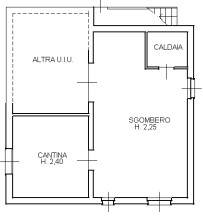 Planimetria seminterrato