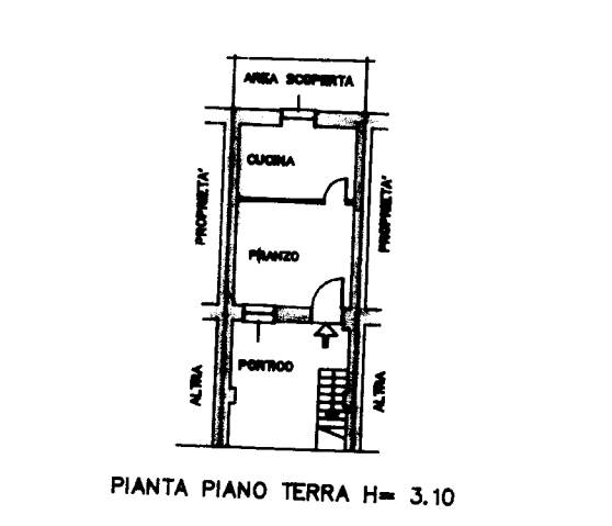 Planimetria piano terra