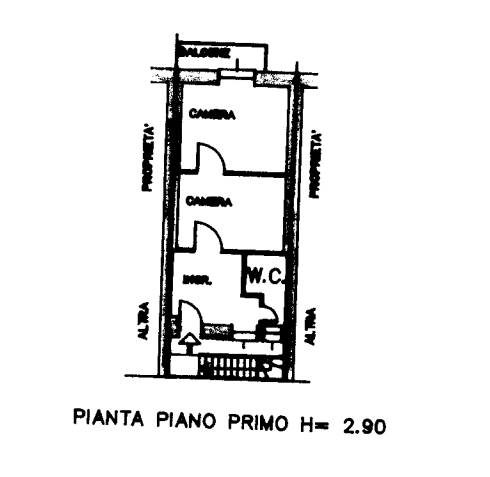 Planimetria primo piano