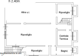 Planimetria seminterrato