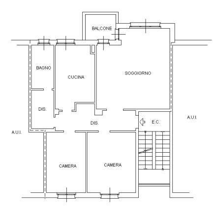 Planimetria abitazione