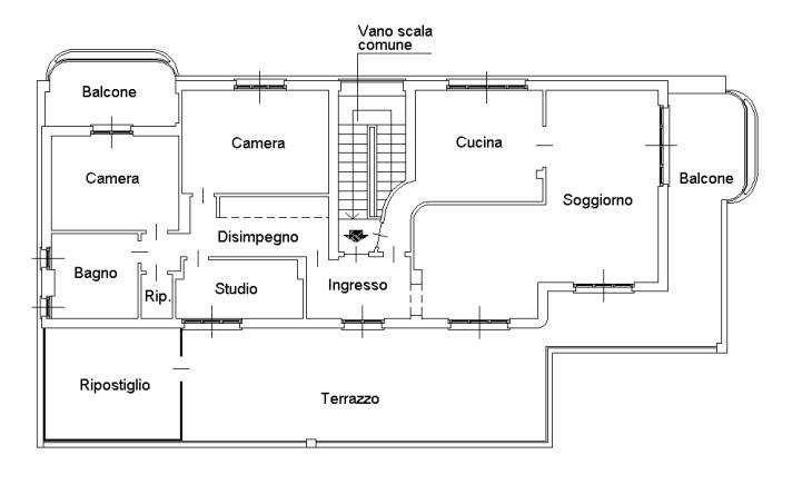 Planimetria appartamento